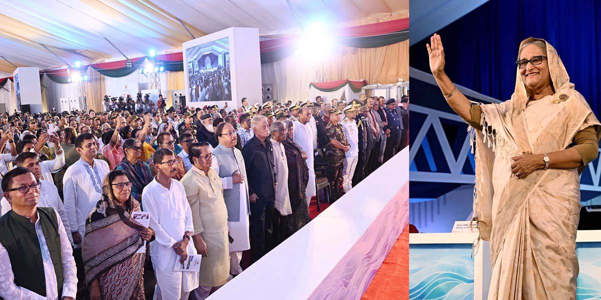 পদ্মা সেতুর জন্য বাংলাদেশ বিশ্বে সম্মান পেয়েছে: প্রধানমন্ত্রী